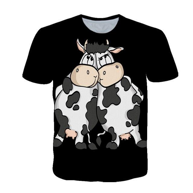 happy cow t shirt