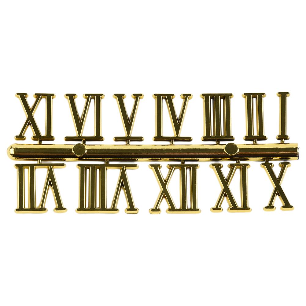 DIY Clock Numbers Roman Numerals Quartz Needle Wall Clocks Replacement Parts