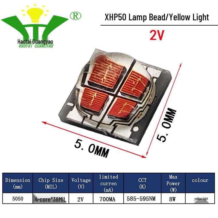 Imitation CREE XHP50 2nd Gen 5050 LED Chip 20W High Power LED Surface Mount Light Source