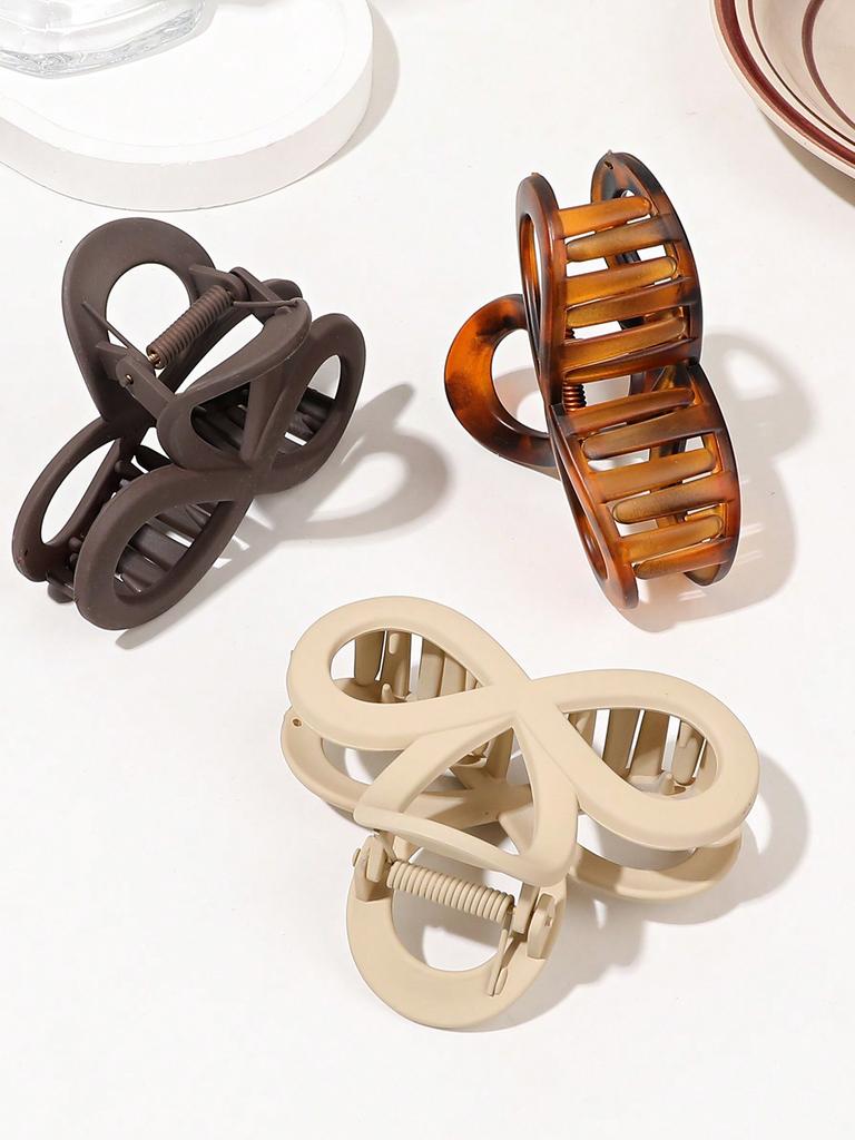 1 Pcs 3.2 Inch Large Hair Claw Clips for Thick Thin Hair,Multicolor Strong Hold Jaw Clip Big Non-slip Hair Clips for Women Girls