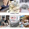 Hand Protective Ruler Nonslip Ruler Wood Cutting Straight Ruler Woodworking Tool