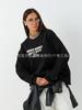 American Retro Style Comfy Pullover Hoodie - Hip Hop Influenced, Round Neck Design