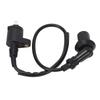 9mm Motorcycle Ignition Coil Stable High Performance Ignition Coil with Spark Plug Replacement for