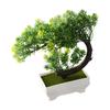 Bonsai Simulation Artificial Plants Flowers In Pots Home Office Fake Tree Decor