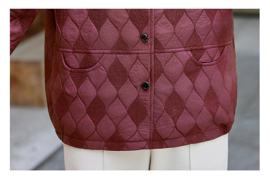 Autumn-Lapel Casual Jacket: Age-Reducing Fashion for Middle-aged and Elderly Women