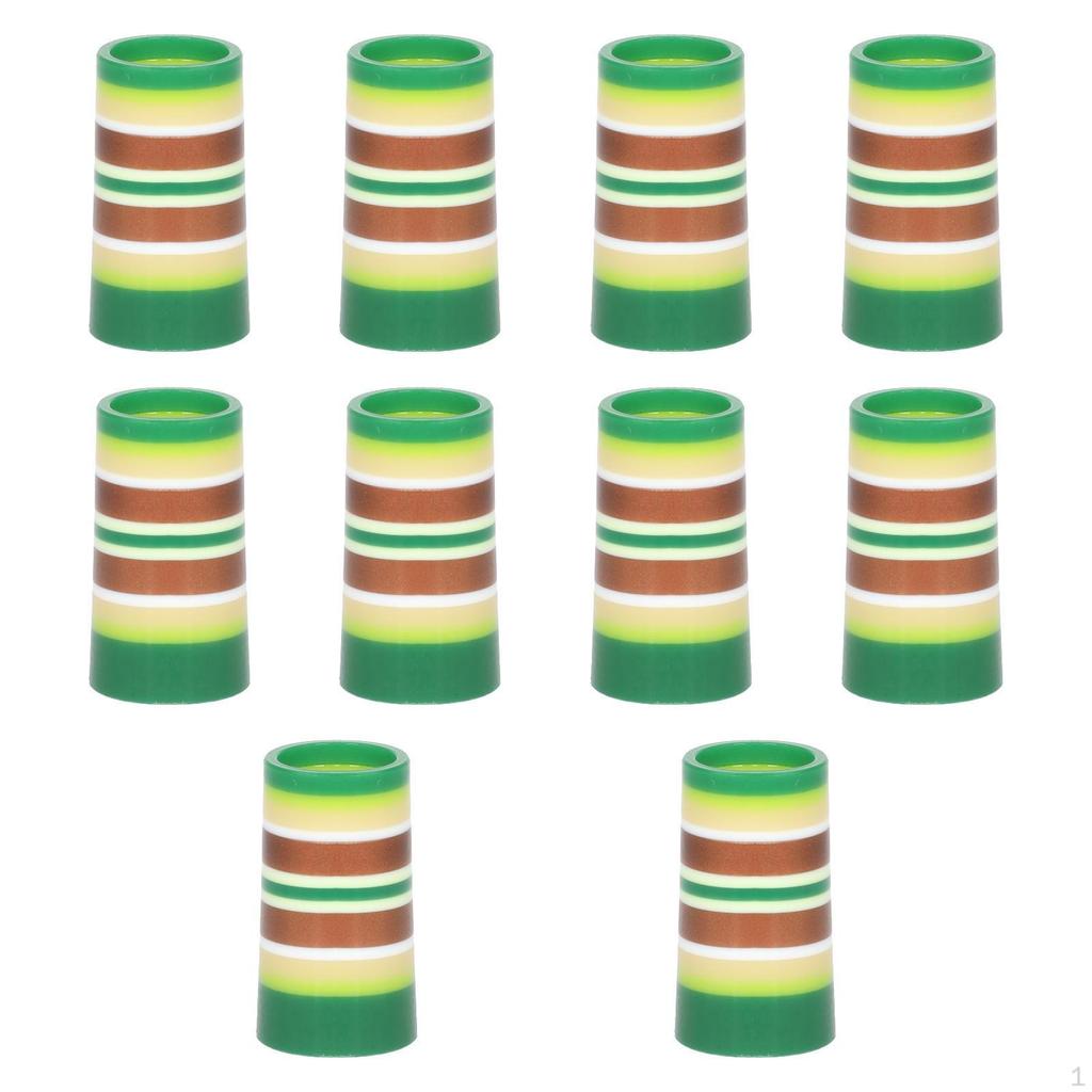 10 Golf Eisen Ferrulen für Taper Tip Wedge Schläger Reparaturteile Herren Damen