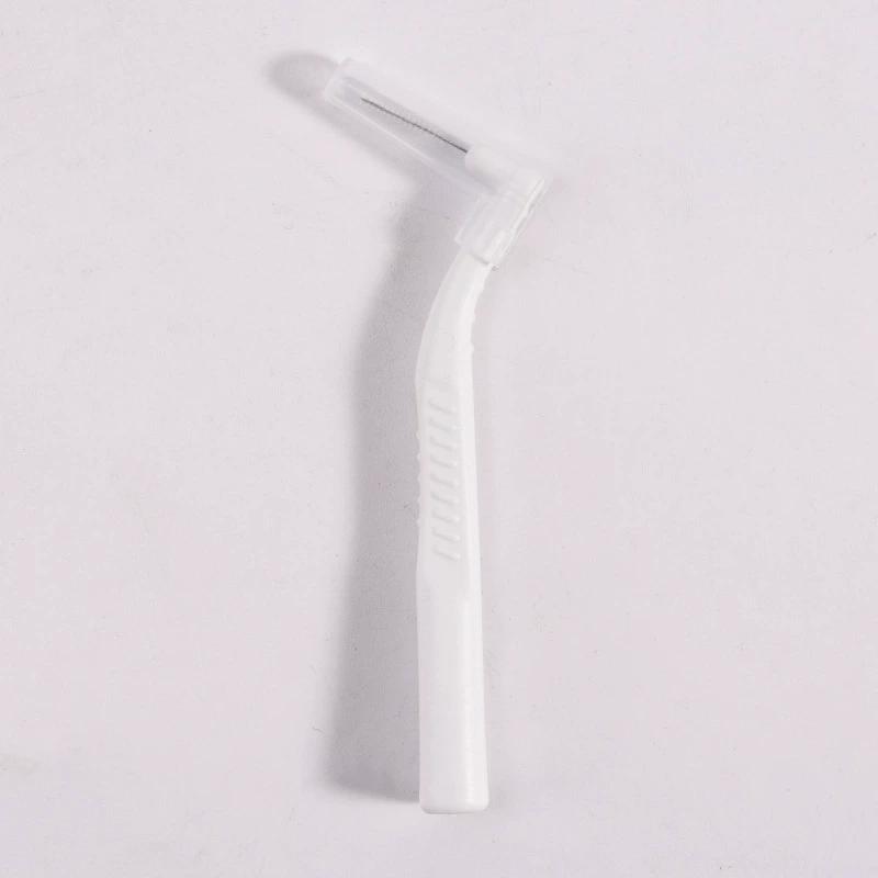 

5pcs Interdental Brush For Dental Orthodontics Clean Between Teeth Cleaning Tools Soft Mini Brush With Dust Cover