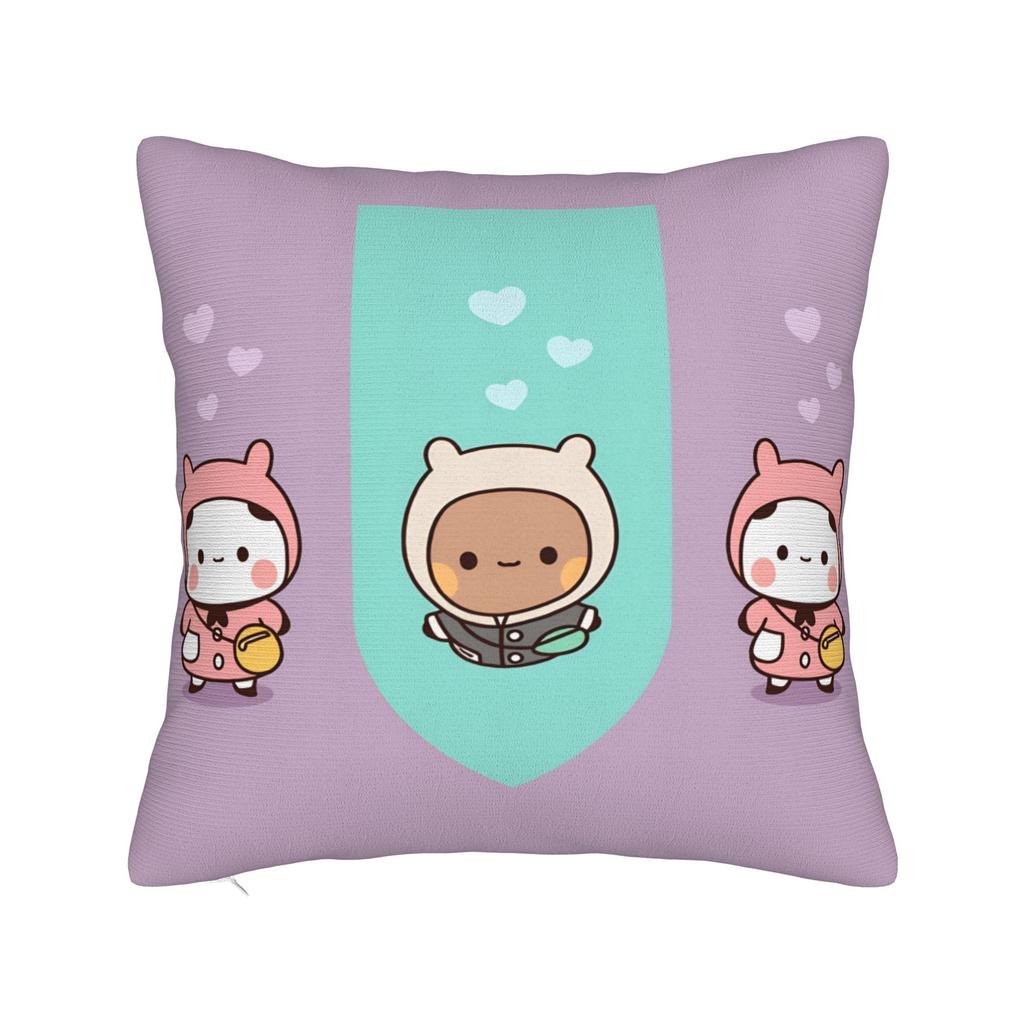Dudu Bubu  Pillow Case  Vintage Pillow Cover Comfy Pillowcases For Sofa Couch Bed Living Room