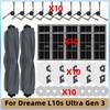 Compatible For Dreame L10s Ultra Gen 3 / RLL53SE Vacuum Cleaner Accessories Main Roller Side Brush HEPA Filter Mop Pad Dust Bag