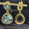 Abstract Color Painting Earrings Women's Unique Elegant Earrings