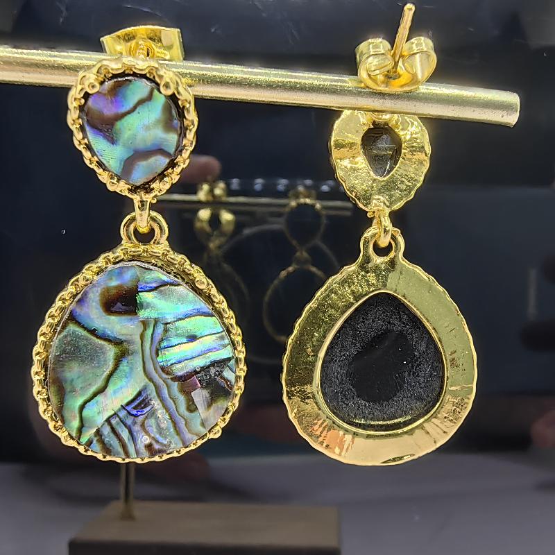 Abstract Color Painting Earrings Women's Unique Elegant Earrings
