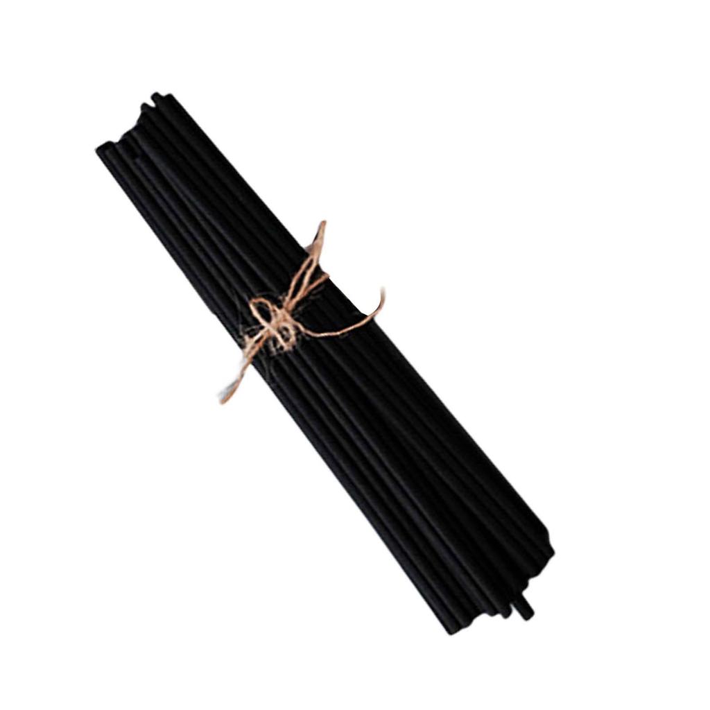 100 Pieces Essential Oil Diffuser Fiber Sticks 3mmx25cm Handmade Multipurpose
