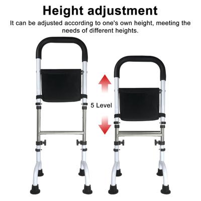 Stand Assist Aid with Storage Pocket Height Adjustable Seniors Walking Cane Sofa Chair Lift Assist Device Heavy Duty Disabled Elderly