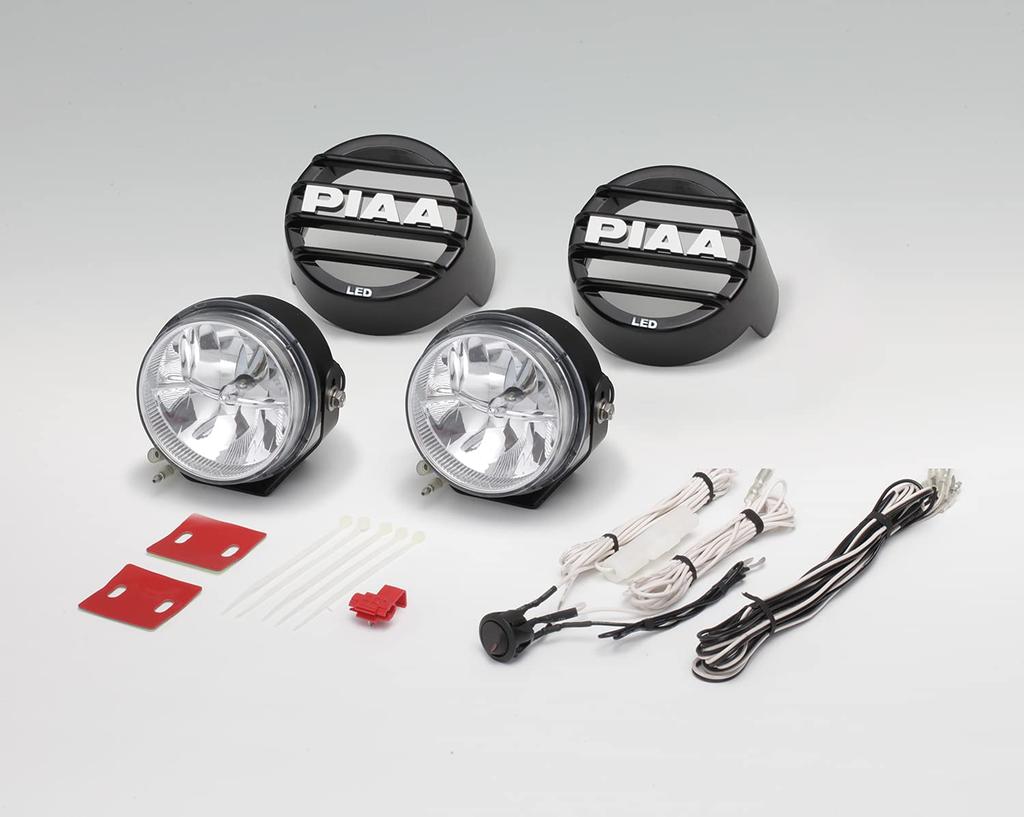 PIAA DK535BG LED pracovní světlo LP530 10G Odolné proti vibracím IPX7 Vodotěsné a v souladu se standardy ECE a SAE (Pia) Lampa, 6000K, 37000cd, Řadová, Balení po 2 kusech, 12V/9.4W,