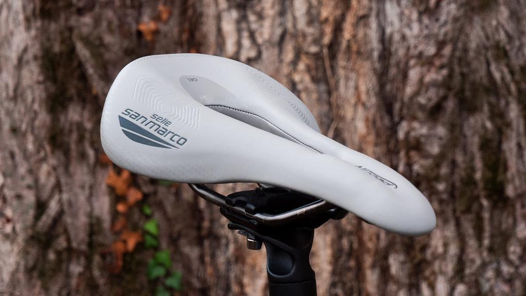 SELLE SAN MARCO Bicycle Saddle Allroad Super WIDE L3 W 146 X L 268 Supercomfort Racing IceGrey 723LW003 Comfort/Size – mm/ALLROAD Open-Fit