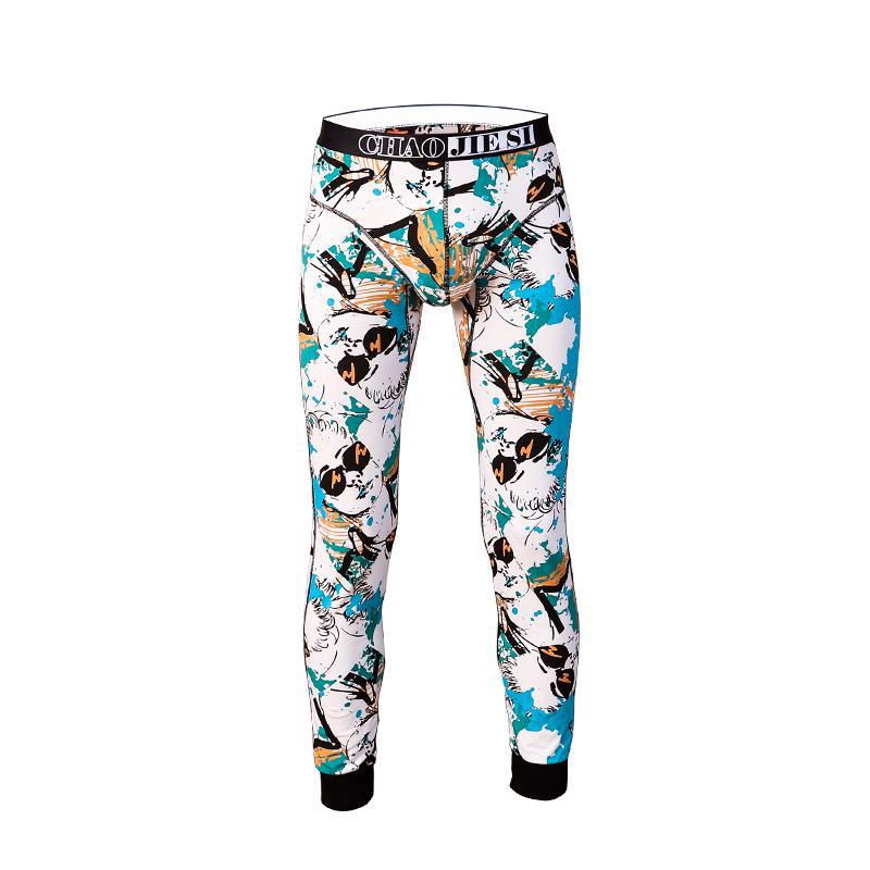 Men's Slim Fit Cotton Autumn Trousers - Warm, Trendy, and Stylish for Youth.