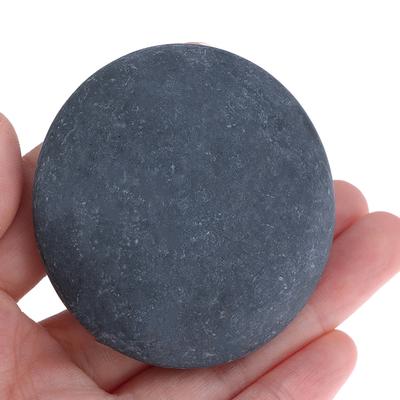1Pc Smooth Mushroom Shape Face Massage Stone Lava Basalt  Stone For Spa Massage Therapy Body Facial Massage Stone