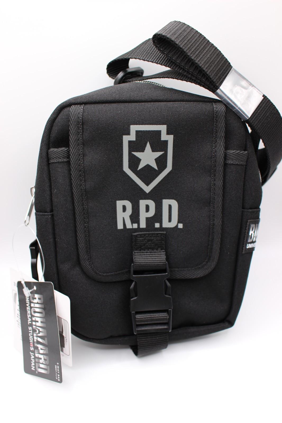 

Universal Studios Japan Resident Evil R.P.D. Сумка 3-в-1 Чорна Хелловін 2025 USJ