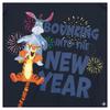 Winnie the Pooh Childrens/Kids Bouncing Into The New Year Hoodie