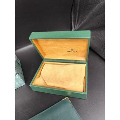 Rolex Vintage Watch Box 68.00.06 Set with Warranty Paper 15200 Calendar Booklet
