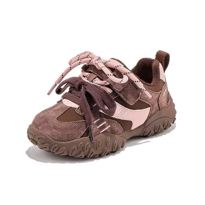 

2025 Spring/Autumn Girls Casual Shoes: Forrest Gump Style Parent-Child Sneakers with Winter Velvet 33