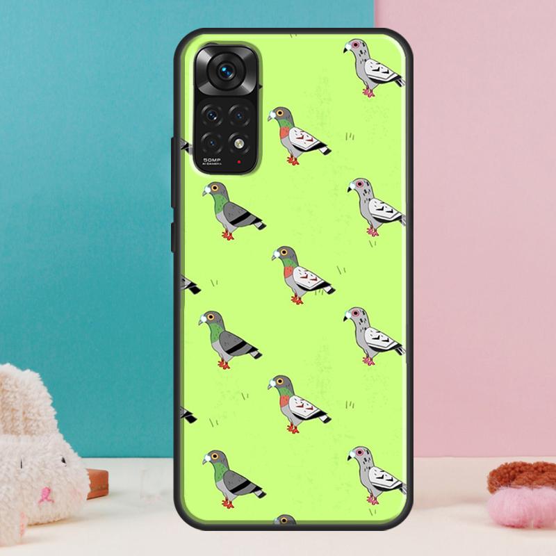 Pigeons Collage Case For Xiaomi Redmi Note 13 Pro 14 12 11 9 10 9S 10S 11S 12S Redmi 14C 13C 10C 12C Cover