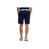 Adidas Solid Color Logo Straight Leg Sports Shorts Men Shorts Blue FJ9811