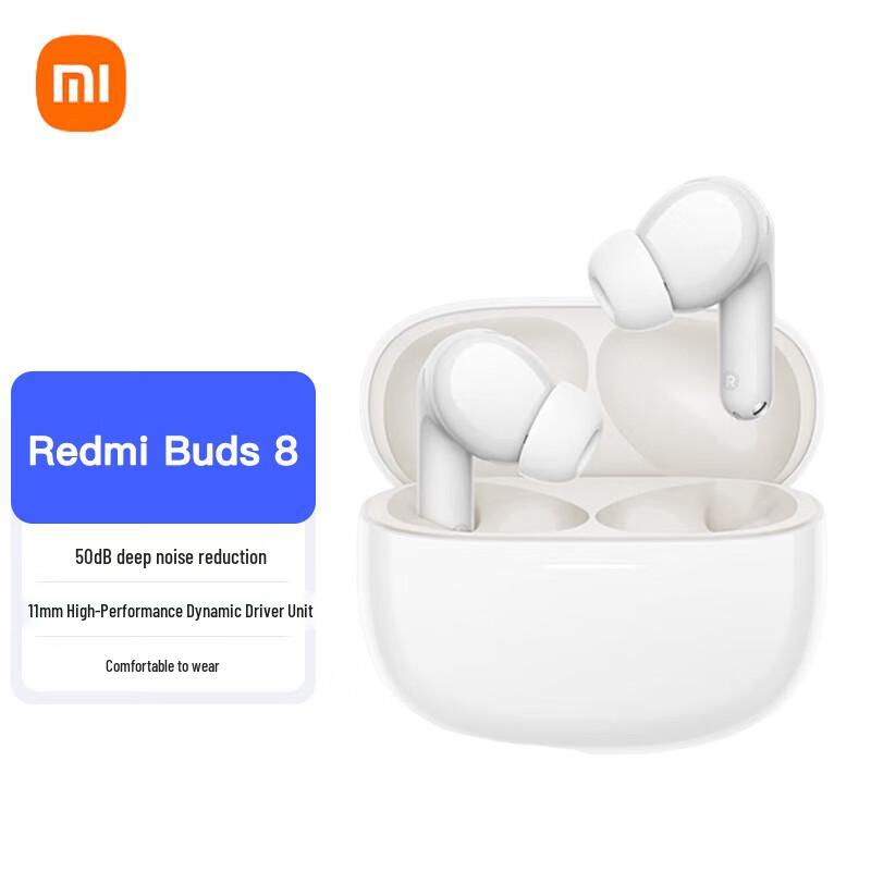 Auricolari True Wireless Redmi Buds 8 con Cancellazione Attiva del Rumore a 50dB