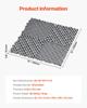 Drainage Mat Interlocking Drainage Cushion 12” X 12” Modular Floor Tile