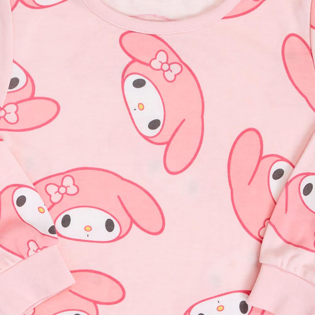 Sanrio Kids' Long Sleeve Pajamas, My Melody, 110cm, 963496