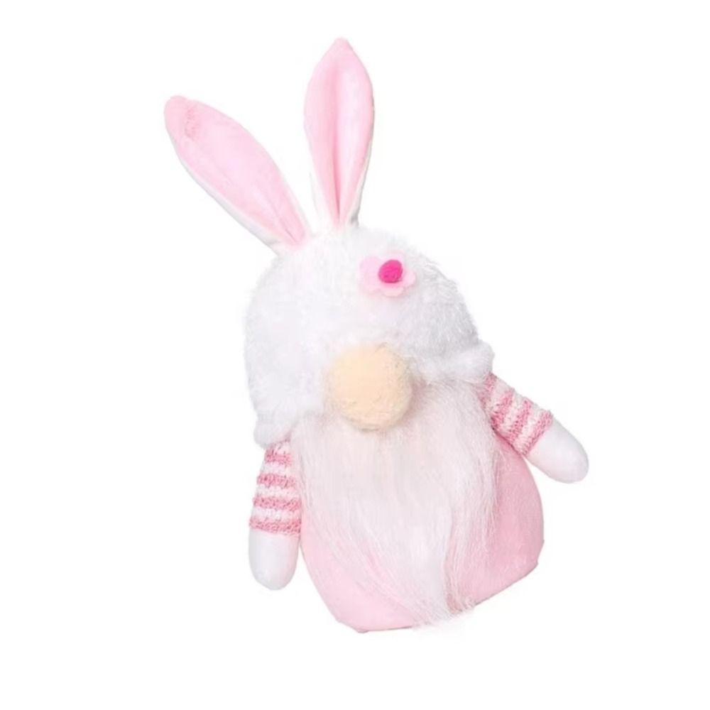 Mini LED Faceless Gnome Doll Kawaii Gnome Spring Party Doll Gnome Dwarfs Faceless Doll  Children