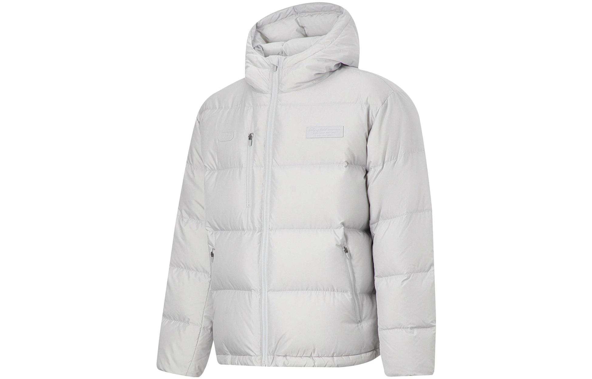 Li Ning Down Jacket Men s Stone Gray AYMT155-3 M