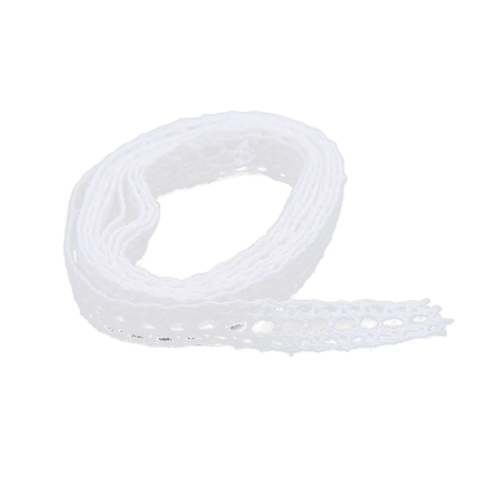 

Кружевная лента хлопковая нить 20 ярдов белая ажурная декоративные аксессуары для DIY одежды подарок