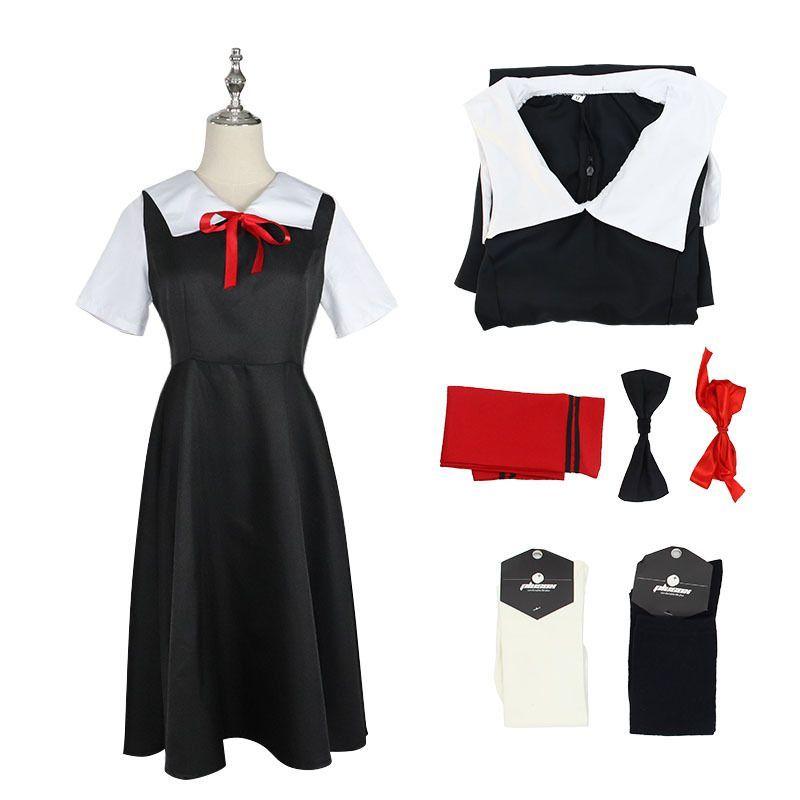 Kaguya Sama Love Is War Fujiwara Chika Shinomiya Kaguya Cosplay Costume With Polyester Fabric For Game And Anime Events
