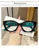 Vintage Cat Eye Reading Glasses For Women - Oversized Thickened Frame, Trendy Style, Clear Vision for Daily Use