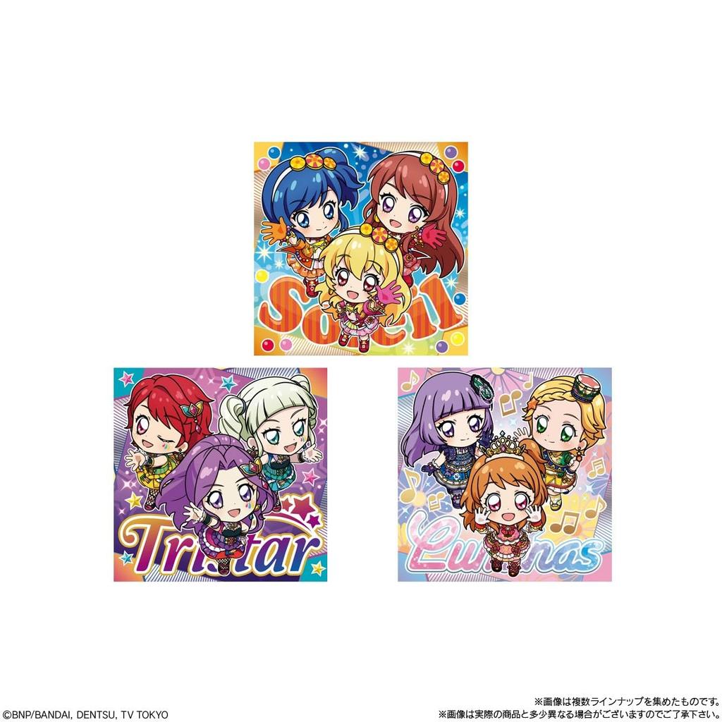 Niformation Sticker Box Aikatsu! Wafers, 20-Piece (Candy Toy)