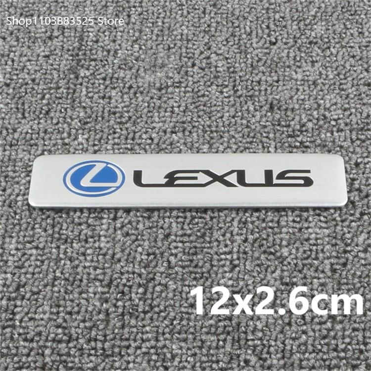 MTIQ6 Car Emblem Badge Sticker For Lexus F SPORT GS GX IS LS LX NX RX UX CT LC RC GX460 Ct200h IS250 ES 220D IS200 Fsport