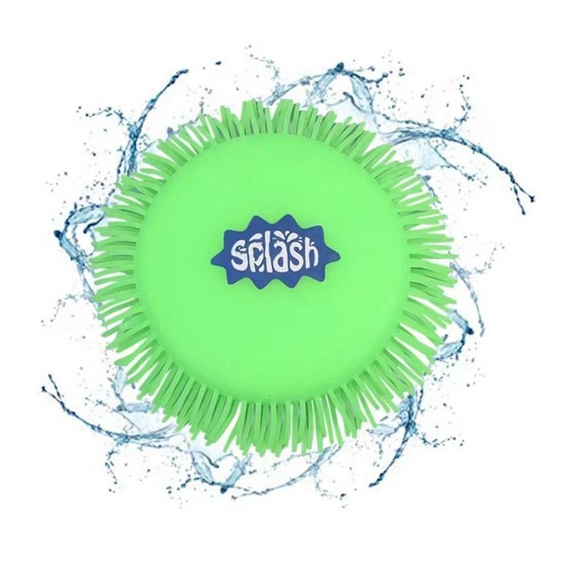 Backyard Game Outdoor Water Toy for Adults Splash Water Flying Disc Toy Water Splashing Disc for Kids In Bright Color