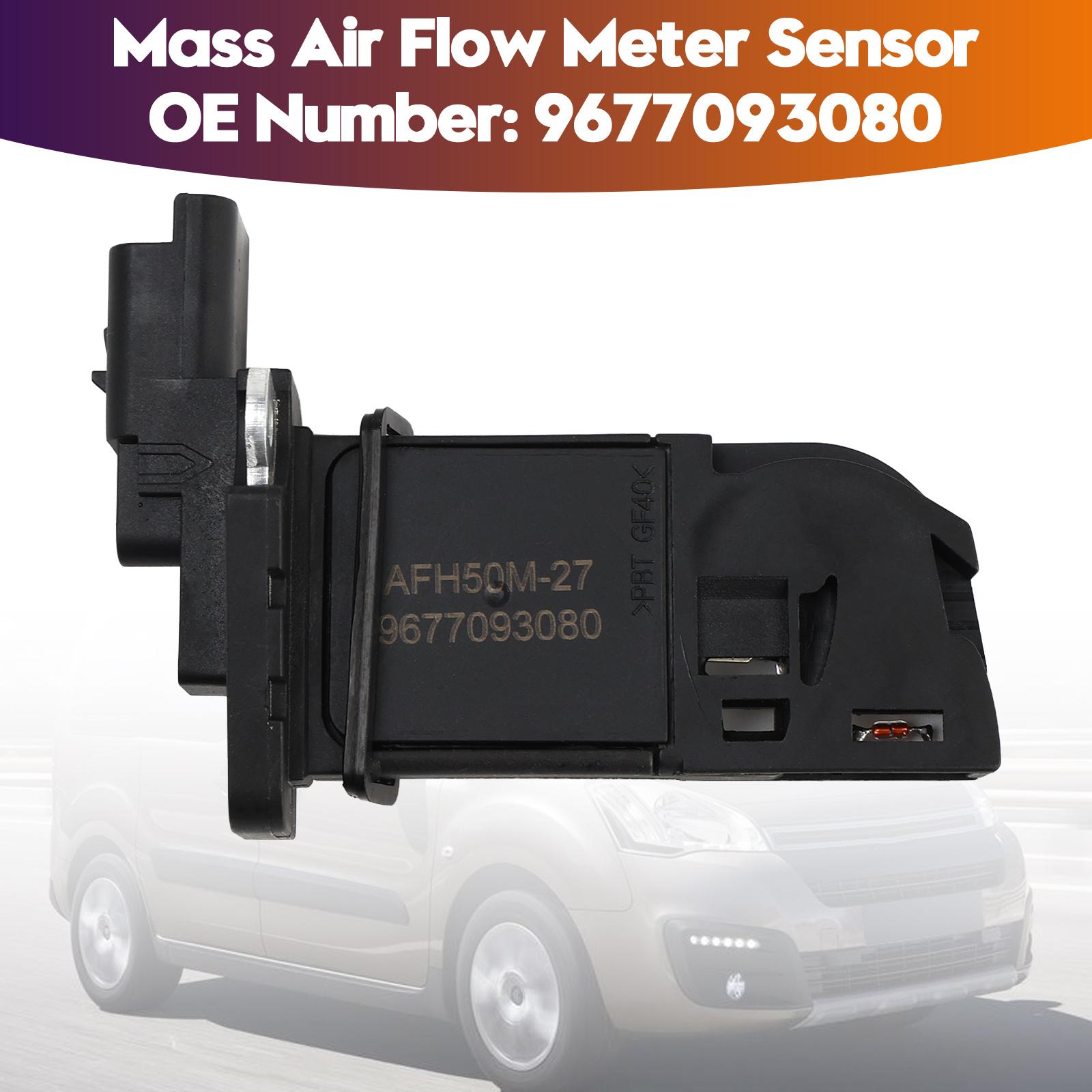 

Mass Air Flow Meter Sensor 9677093080 For Citroen Peugeot 1.6 Blue HDI