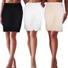 Plus Size Breathable Anti-Exposure Lining Skirt - Summer Women's Anti-See-Through Half-Body Underskirt