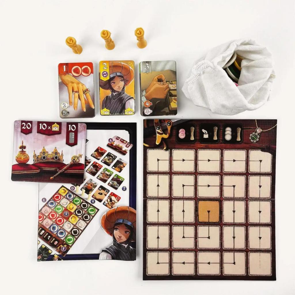 Splendor Duel Mini Brettspiel Strategie für Kinder und Erwachsene Unterhaltung für lustige Familien-Spieleabende, Zusammenkünfte und Partys