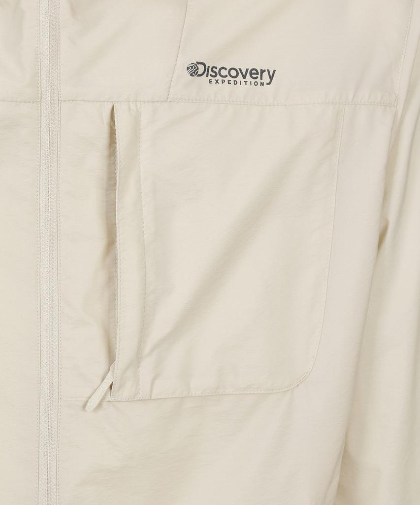 Discovery Expedition Men'S Freshvent 2.0 Uv Hooded Brim Jacket (D/Ivory)