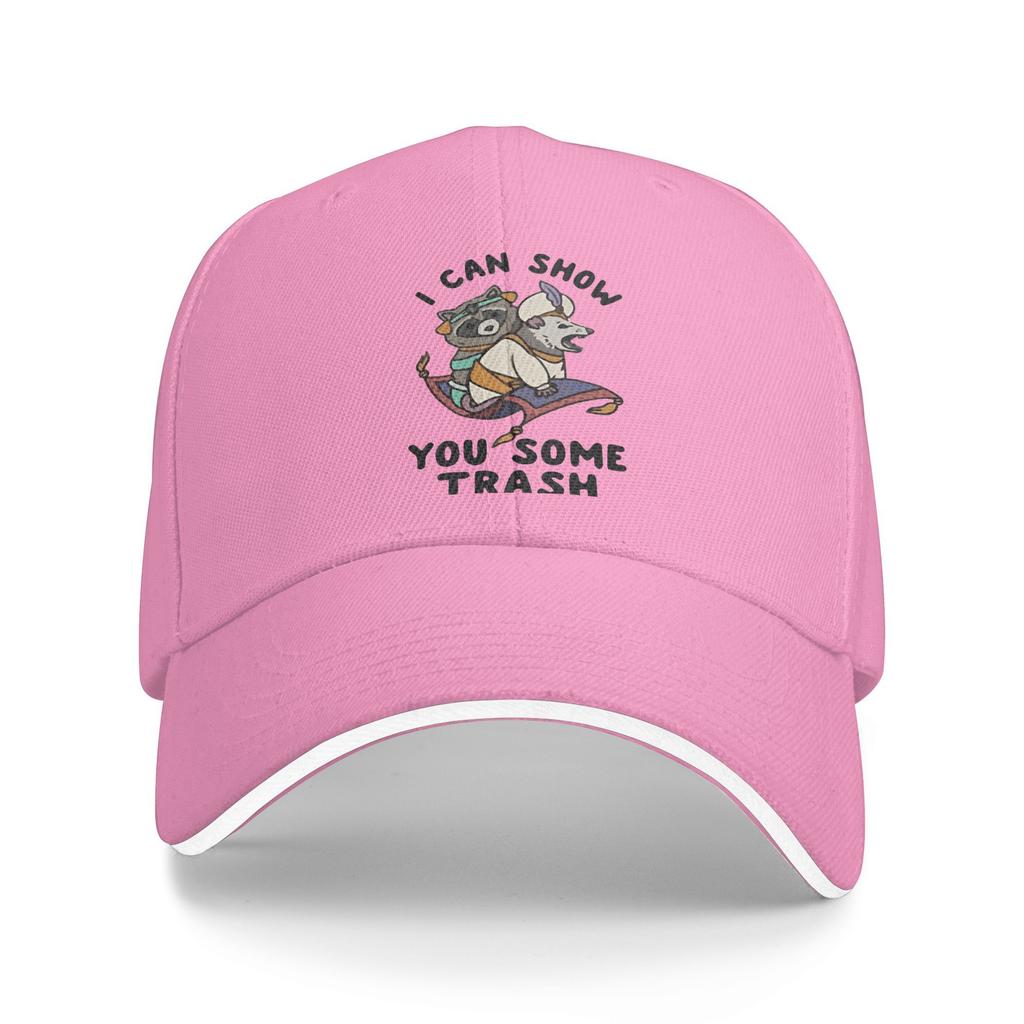 I Can Show You Some Trash Baseball Cap Fashion Trucker Hat Summer Men Adult Outdoor Gym Snapback Cap