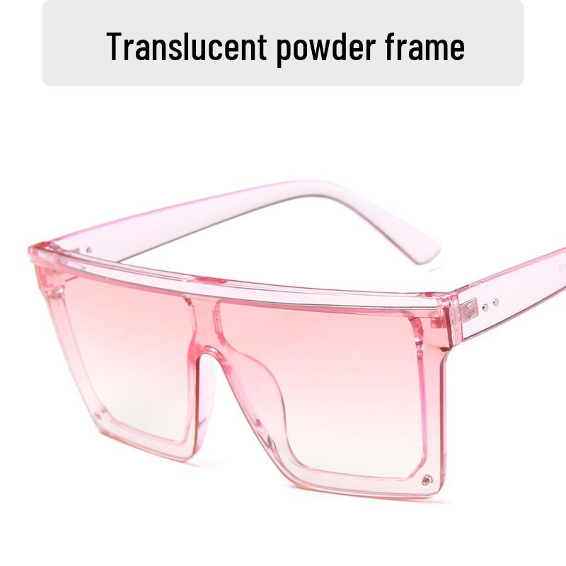 Trendy Large Frame One-Piece Sunglasses in Elephant Grey for Men and Women - Stylish Outdoor Beach Travel Shades