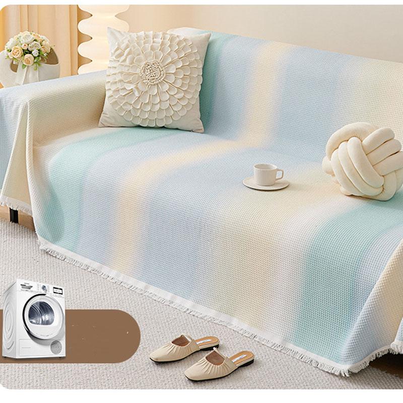 

Чехол для дивана Rainbow Waffle Grid, многоцелевой эластичный чехол для дивана, пылезащитный чехол для дивана 130X180