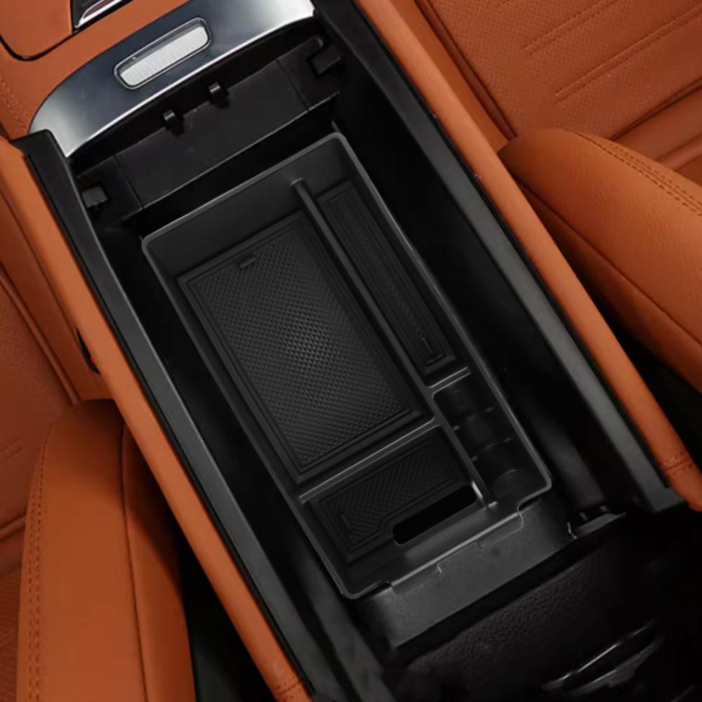 Car Central Armrest Storage Box Center for Mercedes Benz C Class W206 220d 2022 2023 2024 Console Organizer Containers