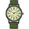 Military Watch Men's Nylon Strap Waterproof Analog Display Calendar Upgrade Simple Stylish Sports Watch
