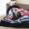 Charlie Kirk Shoot Blanket Quality Super Warm  Bedding Throws Winter Girls Boys Couch Chair Fashion Bedspread