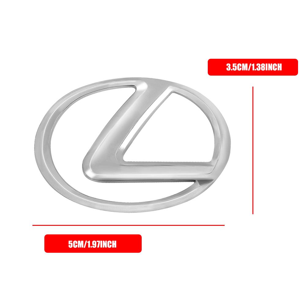 Car Steering Wheel Center Logo Emblem For Lexus ES300 RX330 RX300 GS300 IS250 IS200 CT200h IS300 NX RX LX GX GS Auto Accessories