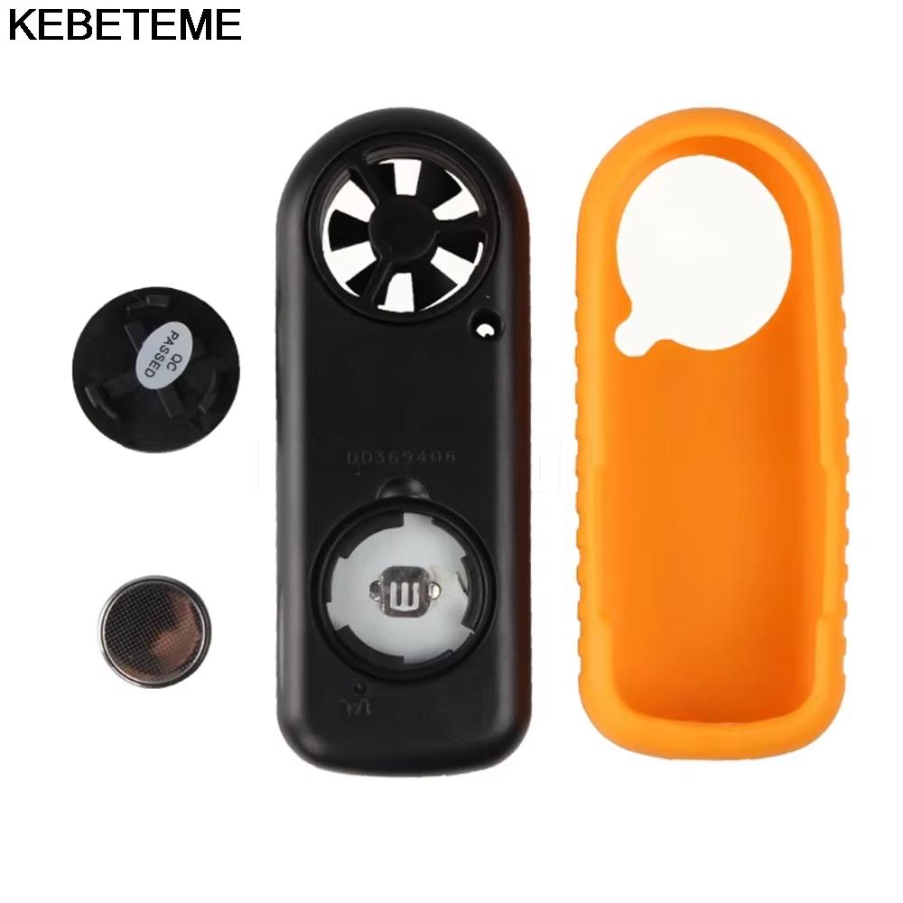 Digital Anemometer Pocket Smart Anemometer Air Wind Speed Scale Accurately Measure Wind Speed & Temperature Tool Equipment Set